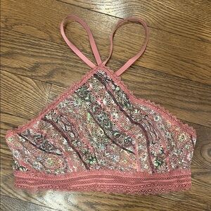 Victorias Secret XL Floral Lace Bralette